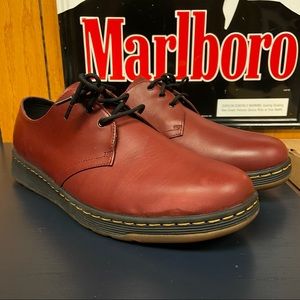 Dr Martens Cavendish Cherry Red Oxford Mens 13